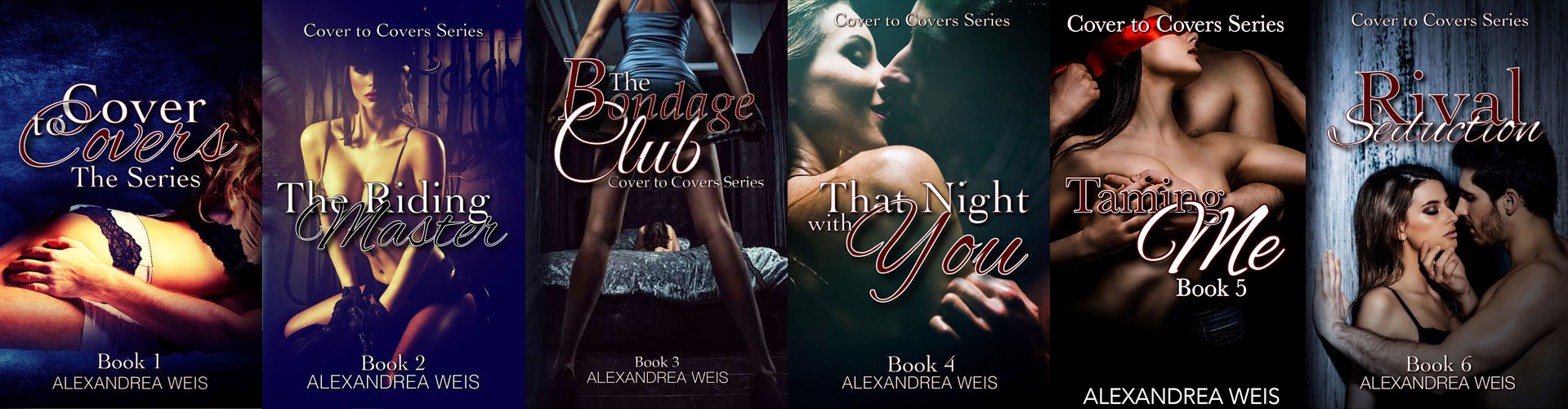 Cover to Covers series by Alexandrea Weis